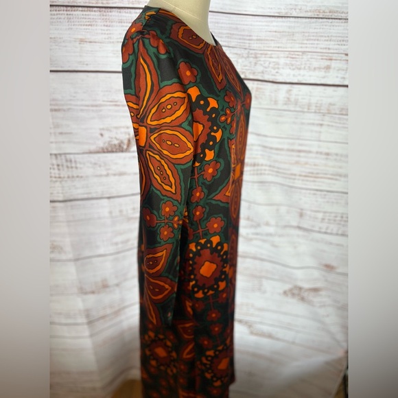 NWT Psychedelic Floral Patterned Dress - Picture 6 of 8